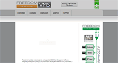 Desktop Screenshot of freedomvms.com